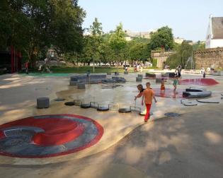 Wasserspielplatz Deutsches Eck